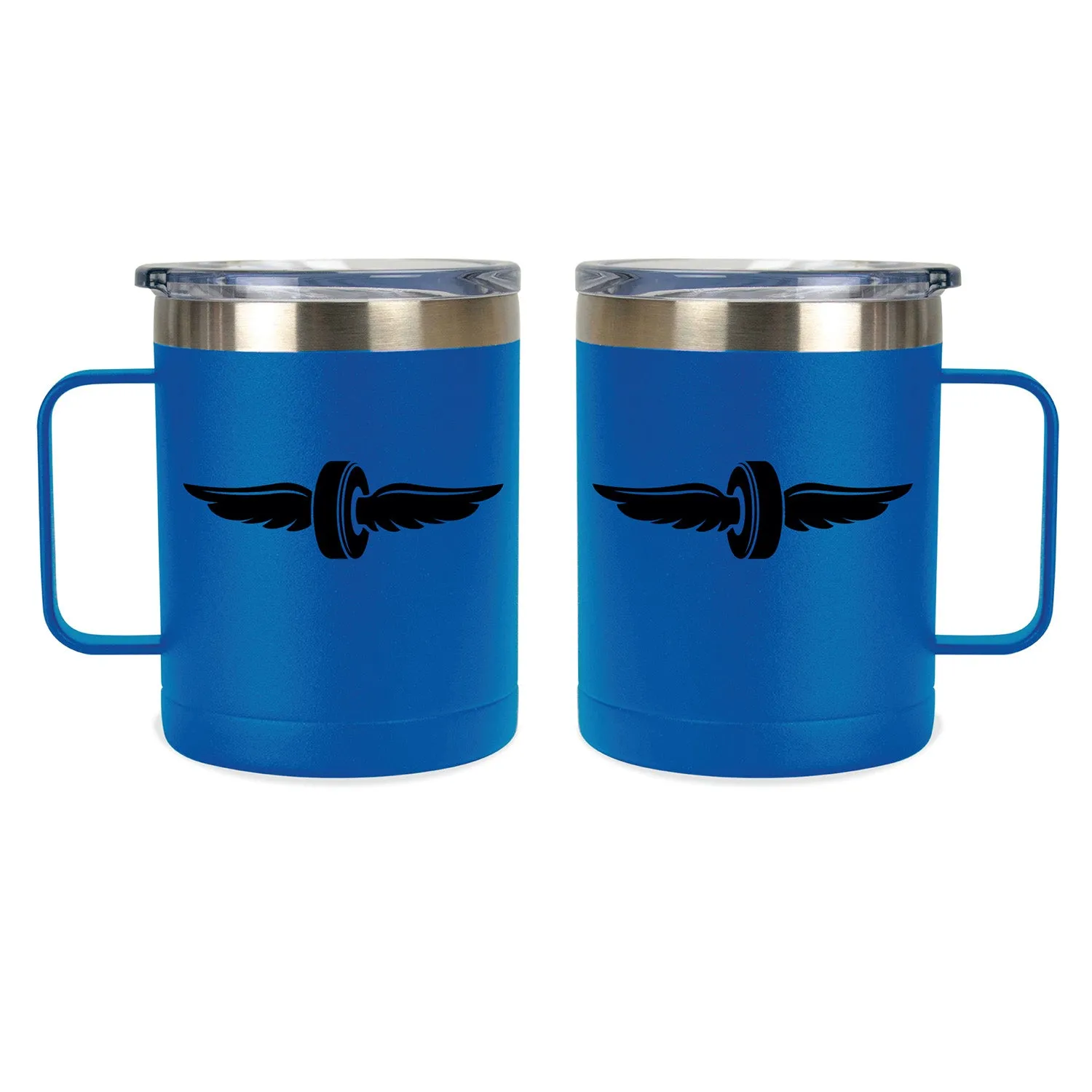 Wing and Wheel Insulated Travel Mug