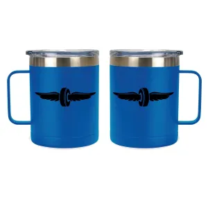 Wing and Wheel Insulated Travel Mug