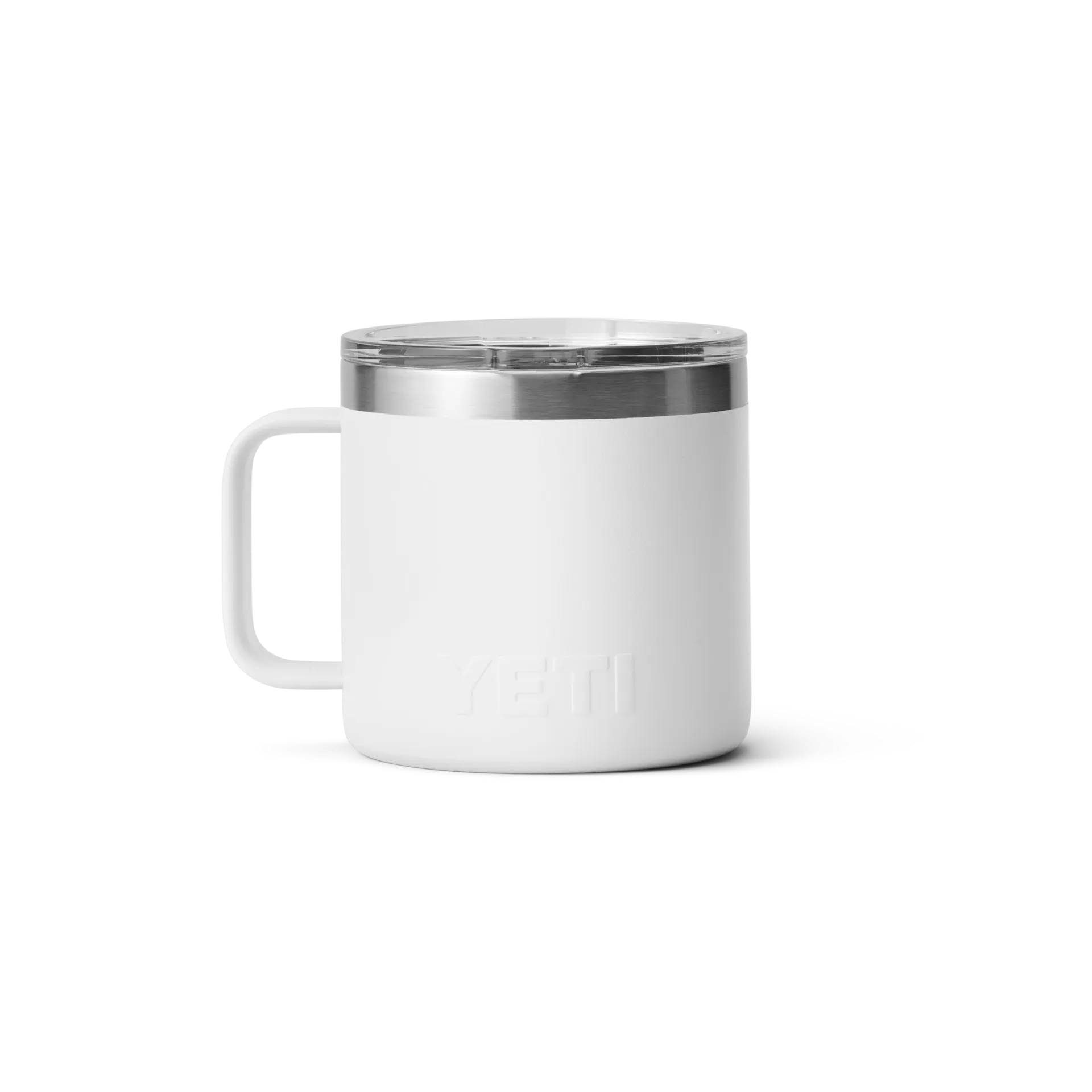 YETI Custom 14 Oz Mugs with Magslider Lid, White