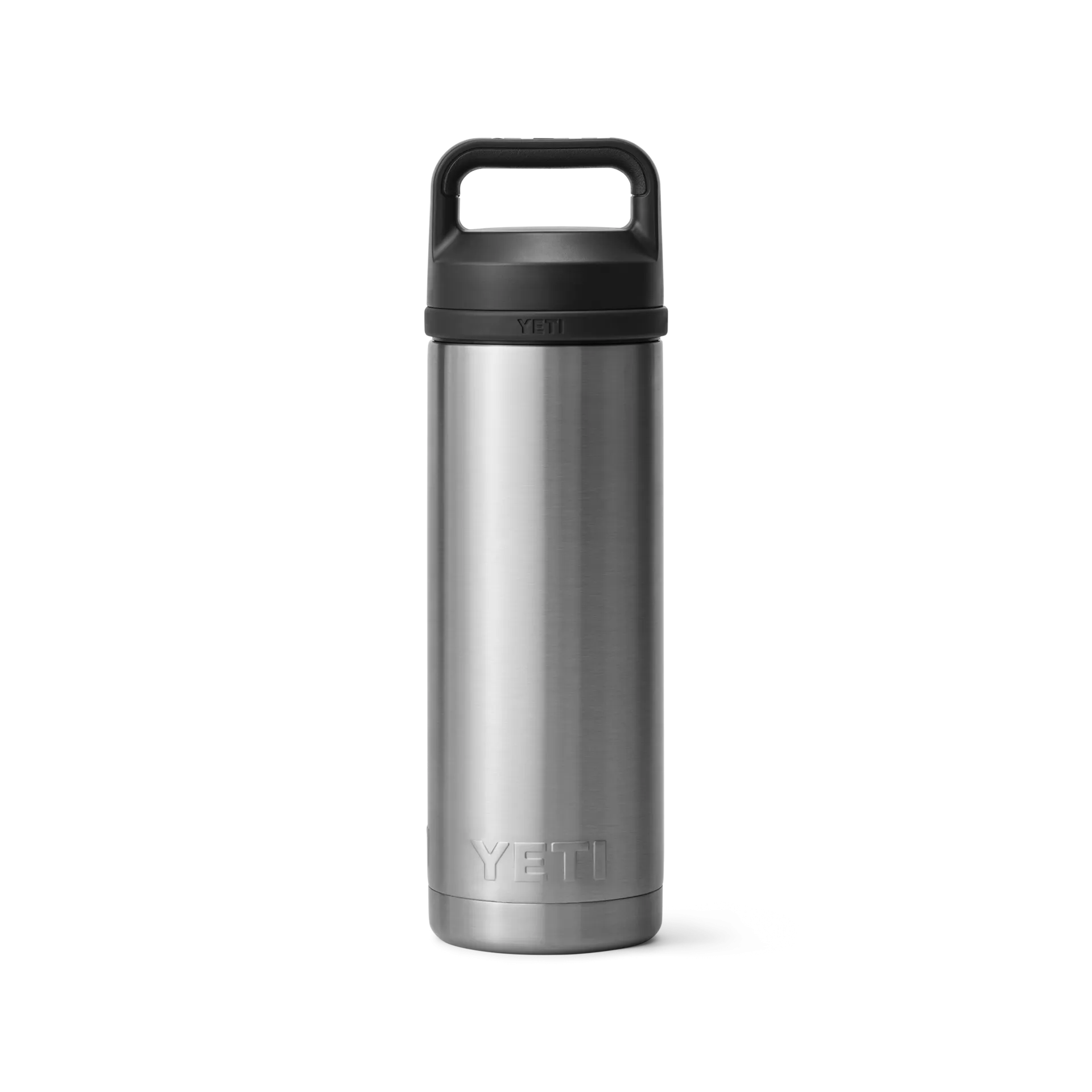 YETI Custom 18 Oz Rambler Bottles with Chug Cap, Stainless