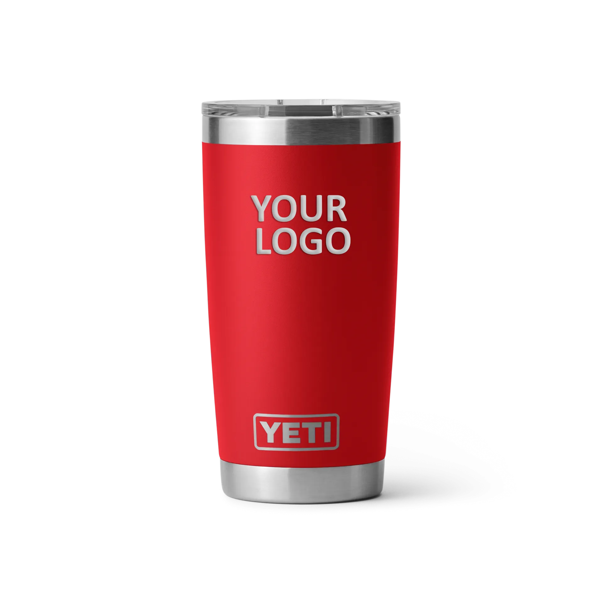 YETI Custom 20 Oz Tumblers with Magslider Lid, Rescue Red