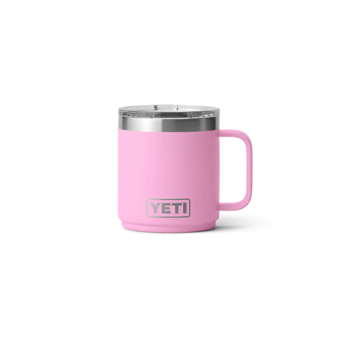 Yeti Rambler 10oz Power Pink Stackable Mug