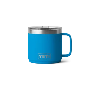 Yeti Rambler 14oz/414ml Stackable Mug 2.0 with Magslider Lid - Big Wave Blue