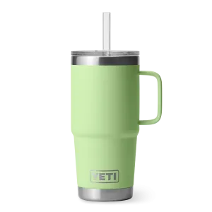 Yeti Rambler 25oz Mug With Straw Lid - Key Lime