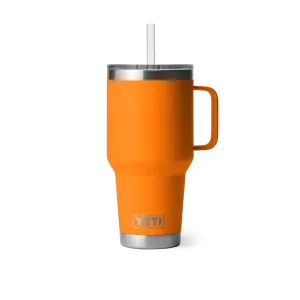 Yeti Rambler 35oz King Crab Orange Straw Mug