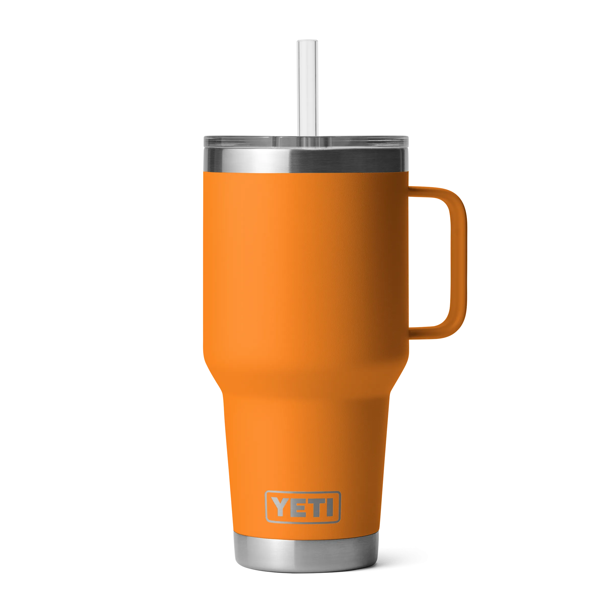 Yeti Rambler 35oz Mug With Straw Lid - King Crab Orange