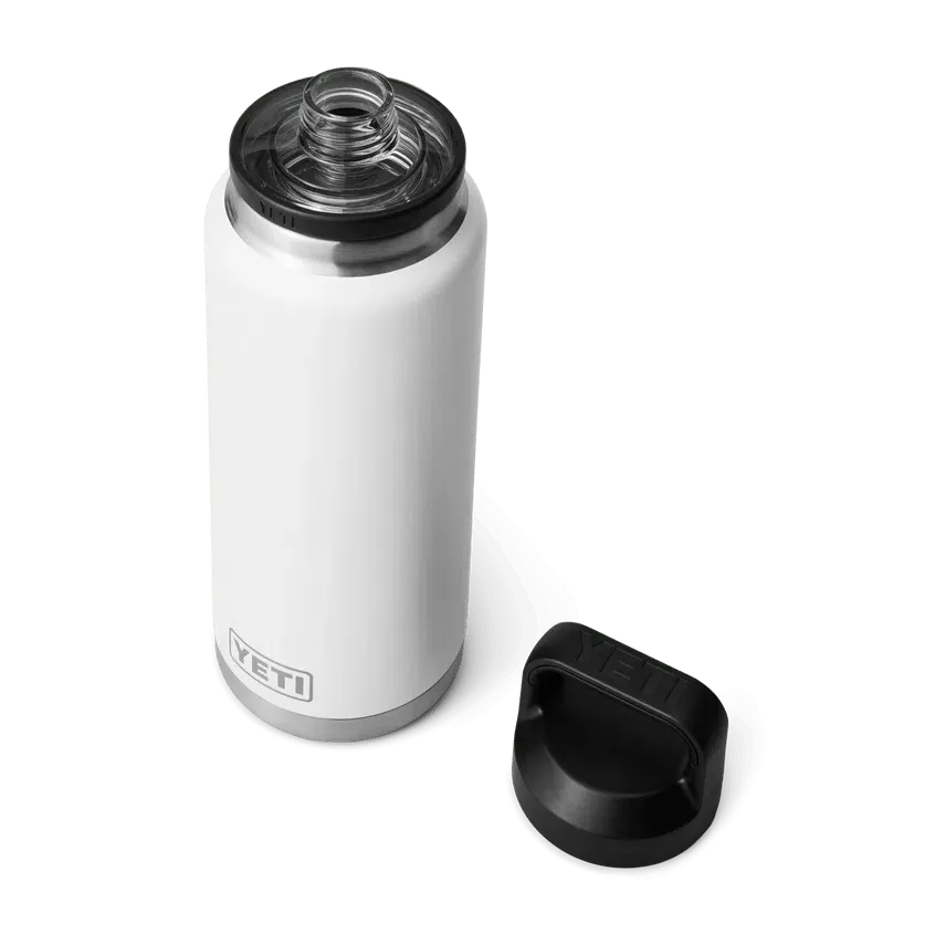 YETI Rambler 36 OZ  1 L  Bottle With Chug Cap - White